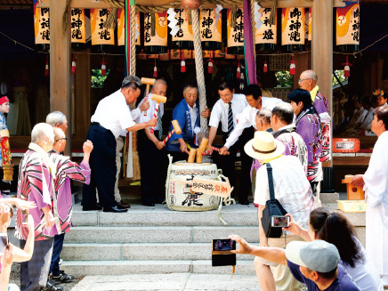 家島天神祭り